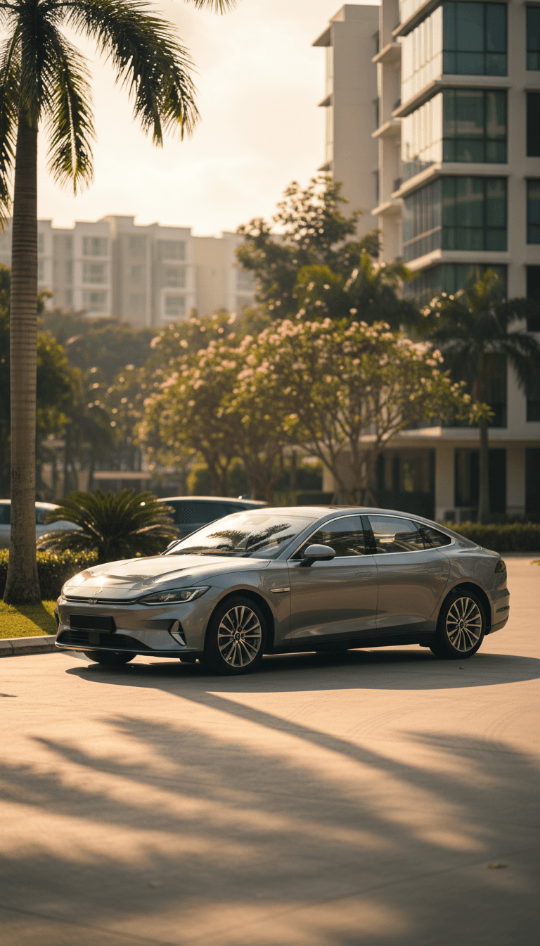 Premium sedan ready for service