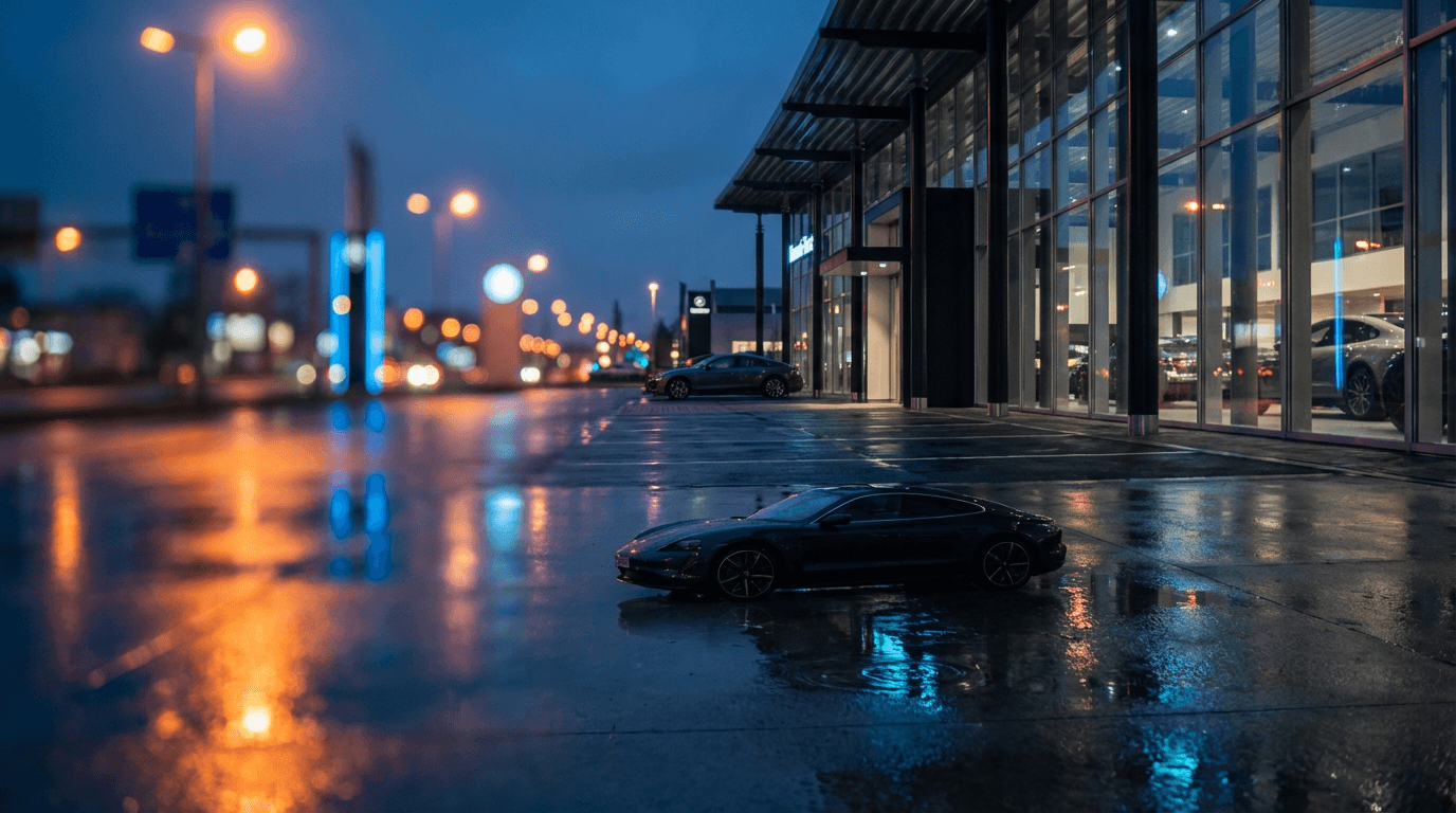 TTS Travel sedan navigating Kuala Lumpur streets